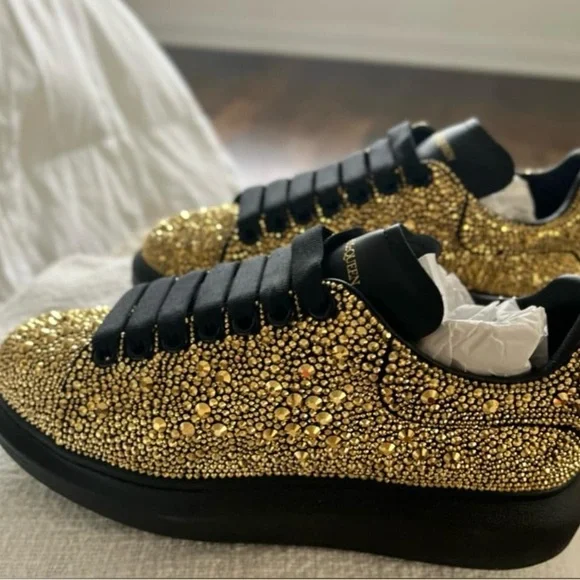 Mcqueen Sneakers Black Alexander Mcqueen Shoes 2021 Alexander - Main Image